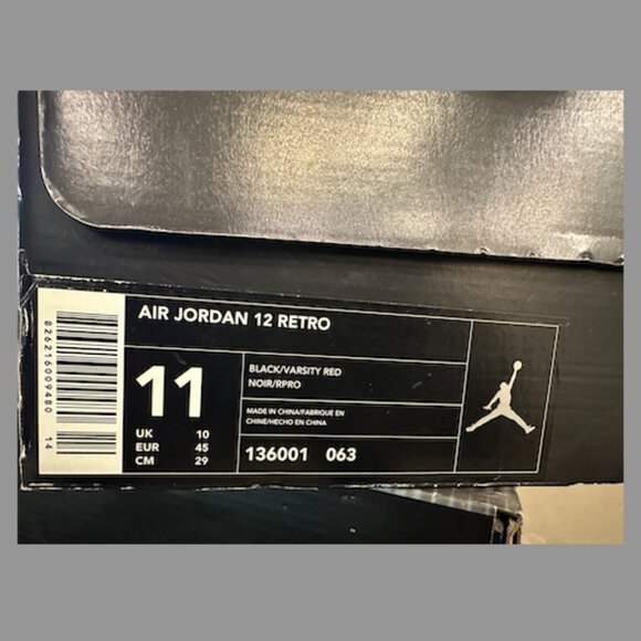 AIR JORDAN XII RETRO 12 (2003) FLU GAME MENS 11 NEW - Picture 7 of 16